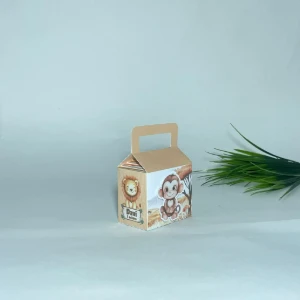 Kit Festa 20 Lembrancinhas Safari Personalizadas - Artesanato e Personalizados
