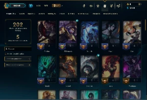 Bronze 3 com 80 Champs e 28 Skins - League of Legends LOL