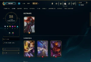 Bronze 3 com 80 Champs e 28 Skins - League of Legends LOL
