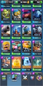 Conta Clash Royale