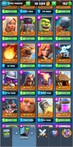 Conta Clash Royale