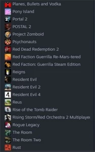 Conta Steam 188 jogos,Nivel 33,8 anos