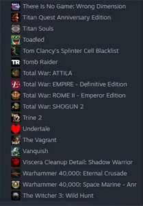 Conta Steam 188 jogos,Nivel 33,8 anos