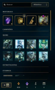 conta platina lol - League of Legends