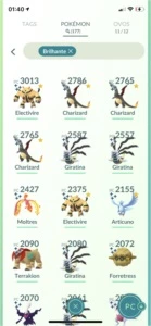 conta pokemon go lvl 40 time instict - Pokémon
