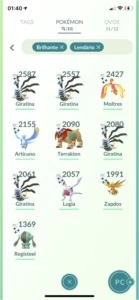 conta pokemon go lvl 40 time instict - Pokémon