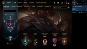 Conta de LoL lv 320 com 151 skins (2 ultimates, udyr e lux) - League of Legends