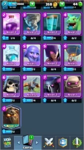 CLASH ROYALE 2 LENDÁRIAS LVL 7 MELHOR PREÇO