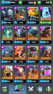 CLASH ROYALE 2 LENDÁRIAS LVL 7 MELHOR PREÇO
