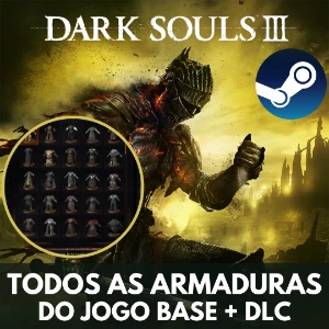 Todas as Armaduras do Jogo Base/DLC - Dark Souls 3 PC STEAM - Elden Ring