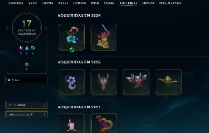 Vendo conta de lol 180 skins +++ - League of Legends