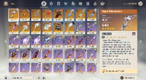 [Ar 60 - Na] 26 Personagens 5* (+ Constelações) / 16 Armas 5 - Genshin Impact