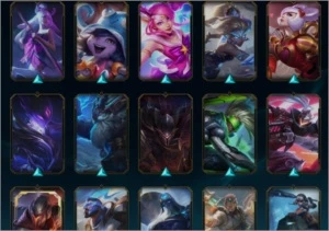 Conta com 164 skins, sendo 11 lendarias, as melhores - League of Legends LOL