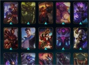Conta com 164 skins, sendo 11 lendarias, as melhores - League of Legends LOL