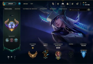 Conta LOL Season 5 / Muitas Skins! - League of Legends