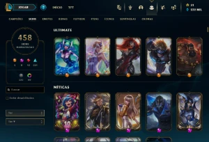 Conta LOL Season 5 / Muitas Skins! - League of Legends