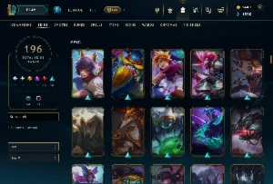 Conta Lol Lvl 415|196 Skins Com 1440 Rp 152K De Essencia - League of Legends