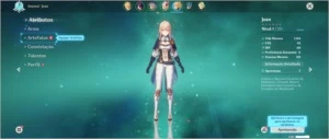 Genshin impact conta com jean+xingqiu+bennet+noelle