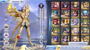 SAINT SEIYA AWAKENING - COM 900 GEMAS AVANÇADAS SSA