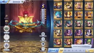 SAINT SEIYA AWAKENING - COM 900 GEMAS AVANÇADAS SSA