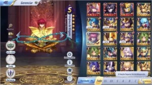 SAINT SEIYA AWAKENING - COM 900 GEMAS AVANÇADAS SSA
