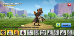 Clash Of Clans Cv 12, 90% Full, Com Skins E Level 140