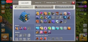 Clash Of Clans Cv 12, 90% Full, Com Skins E Level 140