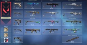 CONTA DE VALORANT FULL SKIN