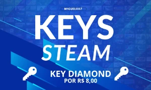 Keys Da Steam (Diamond + key bônus)