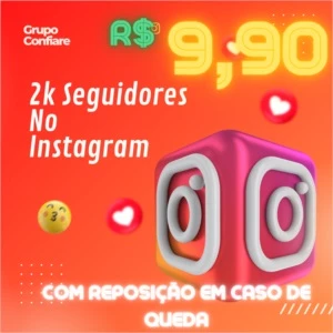 [PROMOÇÃO] 1000 SEGUIDORE INSTAGRAM - 5,90 - O MAIS BARATO - Redes Sociais