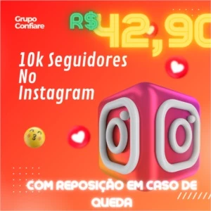 [PROMOÇÃO] 1000 SEGUIDORE INSTAGRAM - 5,90 - O MAIS BARATO - Redes Sociais