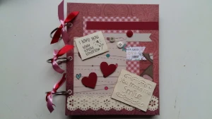 Álbum de Fotos Scrapbook Personalizado