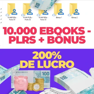 10.000 Ebooks - PLRs + bônus