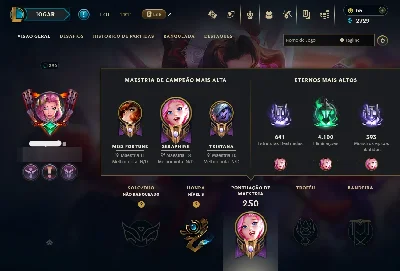 Unranked com 155 Champs e 223 Skins ( Sup / ADC / JG ) - League of Legends LOL