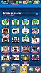 Conta ClashRoyale +5 ANOS Nivel 13 +328K 1000 gemas - Clash Royale