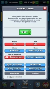 Conta ClashRoyale +5 ANOS Nivel 13 +328K 1000 gemas - Clash Royale