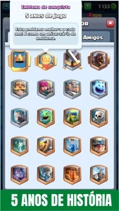 Conta ClashRoyale +5 ANOS Nivel 13 +328K 1000 gemas - Clash Royale