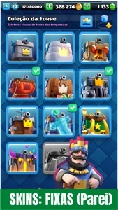 Conta ClashRoyale +5 ANOS Nivel 13 +328K 1000 gemas - Clash Royale