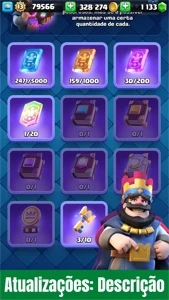 Conta ClashRoyale +5 ANOS Nivel 13 +328K 1000 gemas - Clash Royale