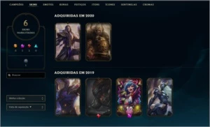 Conta smurf sem ter feito md10 - League of Legends LOL