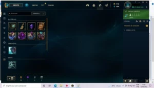V > Conta 53 skins e 90 Champs tem Skin Yasuo - League of Legends LOL