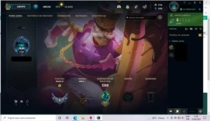 V > Conta 53 skins e 90 Champs tem Skin Yasuo - League of Legends LOL