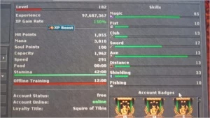 EK level 324 CELEBRA - Tibia