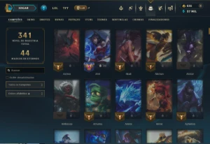 [BR] Conta pessoal antiga - League of Legends LOL