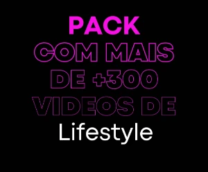Pack com +300 vídeos de Lifestyle Milionário