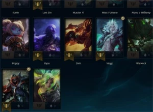 Conta gold 2(lol) - League of Legends