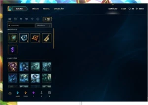 ACC LOL GOLD 180 SKINS (TODAS MÍTICAS E ULTIMATES)ALL CHAMPS - League of Legends