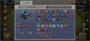 CV 13 SEMI FULL COM VÁRIOS ITENS - Clash of Clans