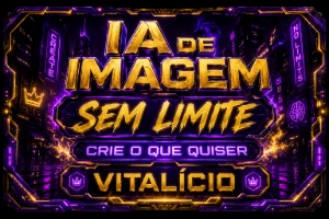 IA de Imagem [Sem Limite/Censura] Vitalício - Inteligência Artificial