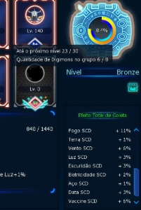 Conta Ladmo Omegamon Rank U Goddramon - Digimon Masters Online